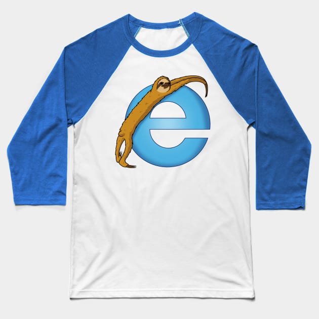 Slownet! Baseball T-Shirt by Raffiti